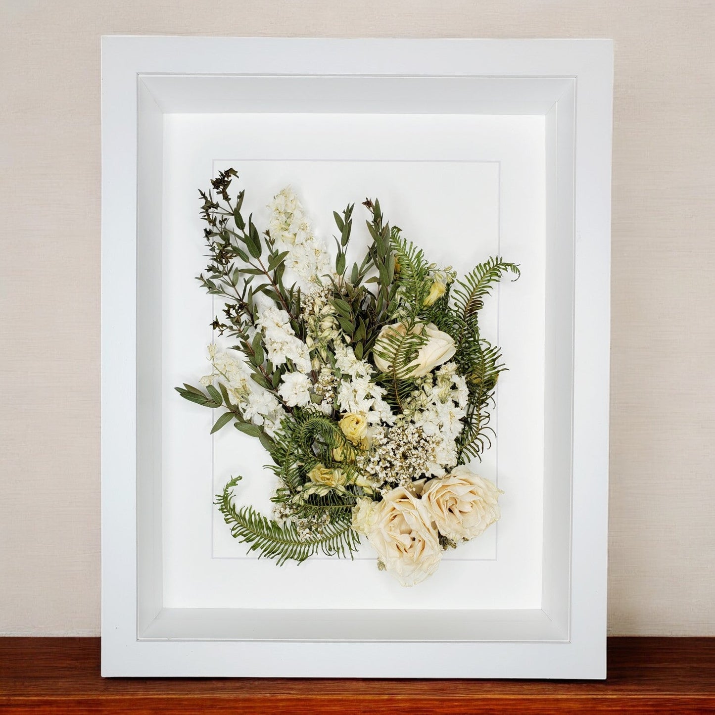 SIÓG Botanicals 3D Flower Preservation: 30cm x 40cm (Selection of flowers)