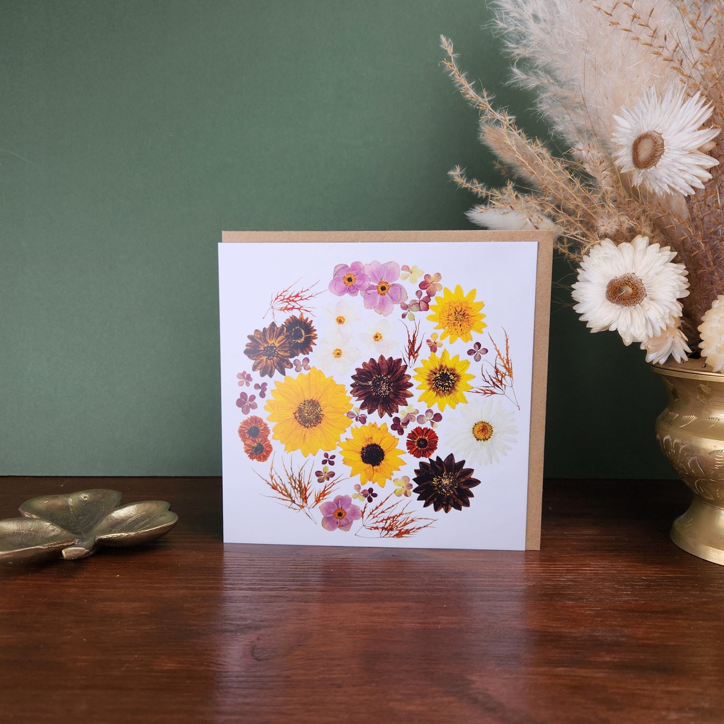 SIÓG Botanicals 'An Fómhar' Autumn Flower Greeting Card