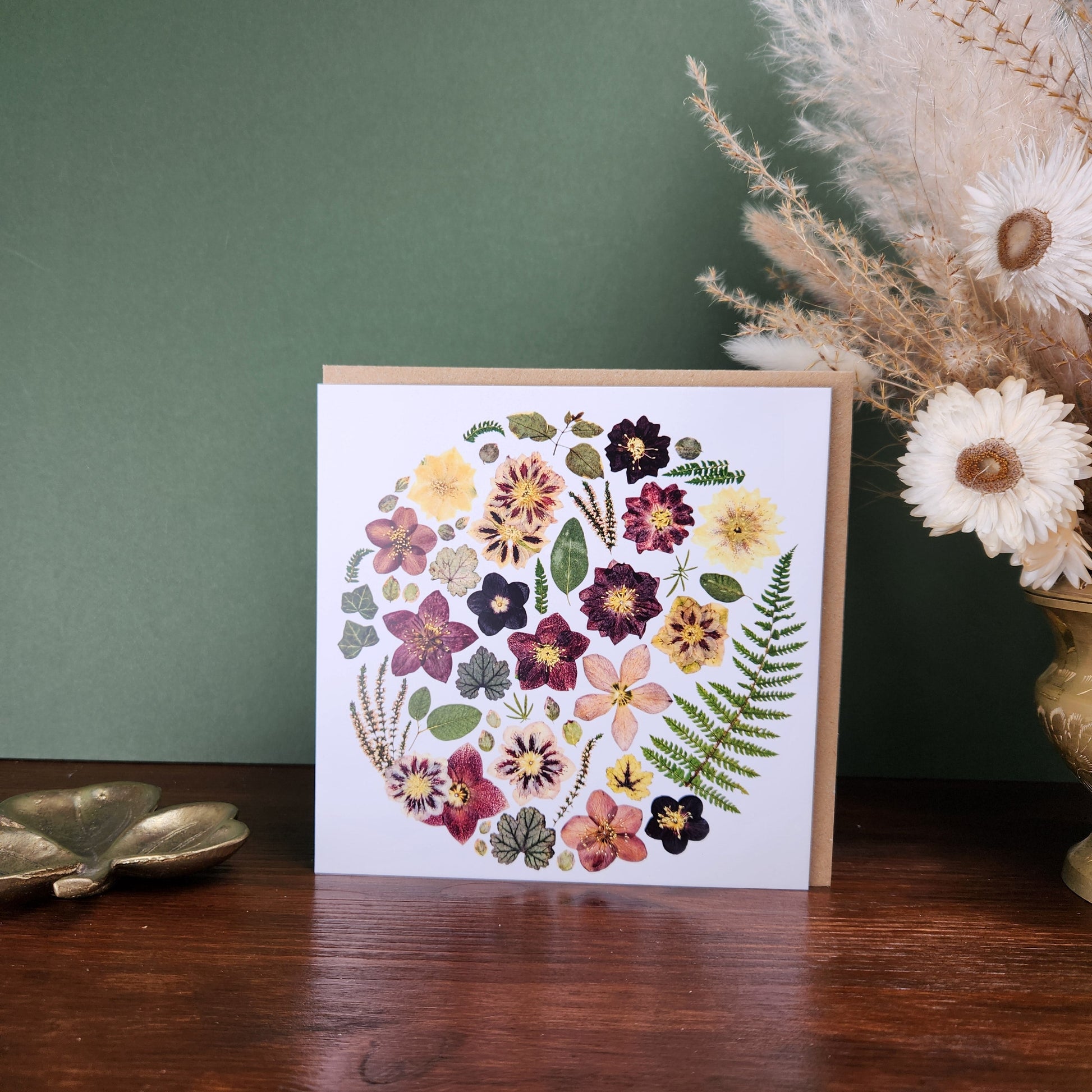 SIÓG Botanicals 'An Geimhreadh' Winter Flower Greeting Card